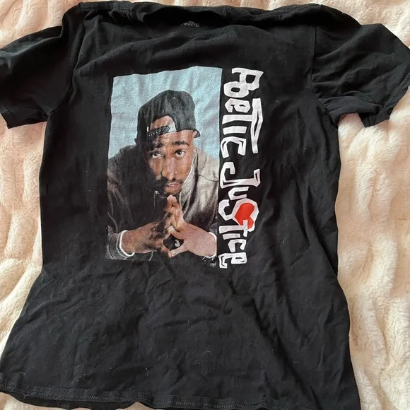 tupac poetic justice graphic t-shirt - Picture 1 of 3